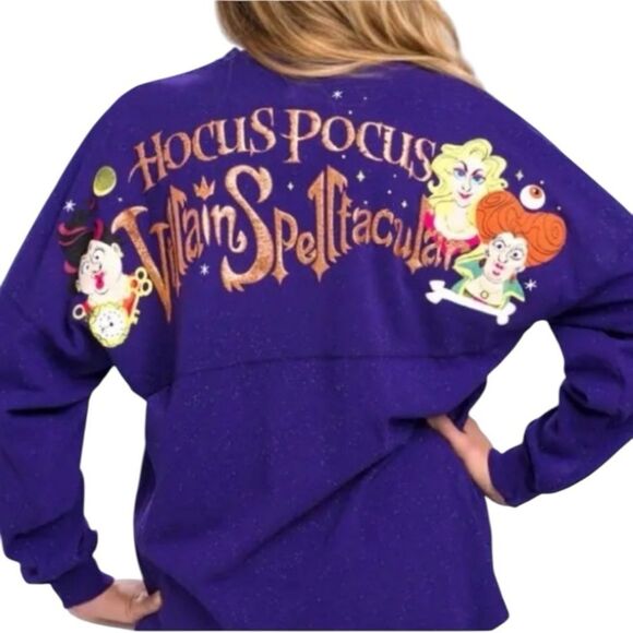 Disney Tops - DISNEY Spirit Jersey Hocus Pocus Villain Spelltacular Purple Top